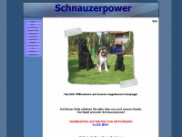 schnauzerpower.de Webseite Vorschau
