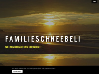 schneebelis.ch Webseite Vorschau