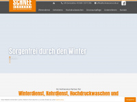 schneeconcorde.at Webseite Vorschau