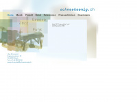 schneekoenig.ch Webseite Vorschau