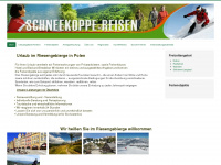 schneekoppe-reisen.de Webseite Vorschau