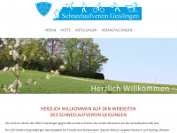 schneelaufverein-geislingen.de Webseite Vorschau