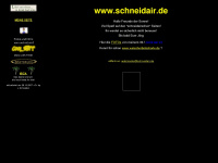 schneidair.de Webseite Vorschau