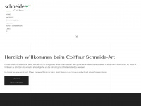 schneideart.ch Webseite Vorschau