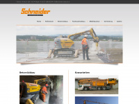 schneider-abbruch.ch Webseite Vorschau
