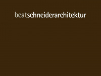 schneider-architektur.ch Webseite Vorschau