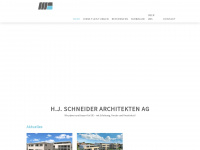 schneider-architekten.ch Webseite Vorschau