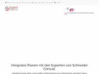 schneider-consult.at Webseite Vorschau
