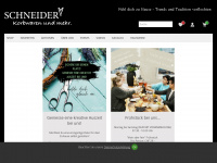 schneider-korbwaren.ch Webseite Vorschau