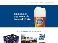schneider-weisse.ch Webseite Vorschau