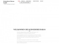 schneiderei-baran.ch Webseite Vorschau