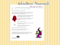 schneiderei-hexenstich.de Webseite Vorschau