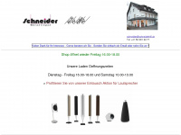 schneiderhifi.ch Webseite Vorschau