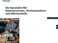 schnepf.at Webseite Vorschau