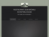 schnitzelhouse.ch Webseite Vorschau