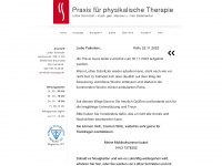 schnitzler-massage.de Webseite Vorschau
