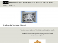 schnitzstube.at Webseite Vorschau