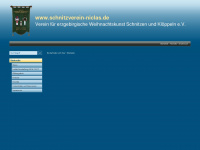 schnitzverein-niclas.de Webseite Vorschau