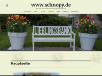 schnopy.de Webseite Vorschau