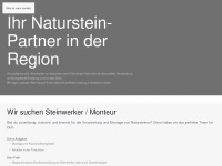 schnueriger-naturstein.ch Webseite Vorschau