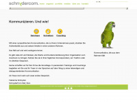 schnydercom.ch Webseite Vorschau
