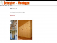 schnyder-montagen.ch Webseite Vorschau