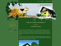 schoberhof-gersdorf.at Webseite Vorschau