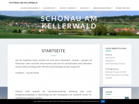 schoenau-kellerwald.de Webseite Vorschau