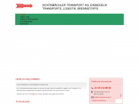 schoenbaechler-ag.ch Webseite Vorschau