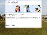 schoenbeck.ch Webseite Vorschau
