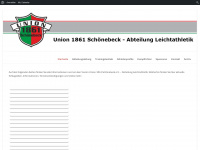 schoenebeck-leichtathletik.de Webseite Vorschau