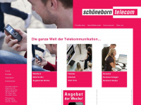 schoeneborn-telecom.de Webseite Vorschau