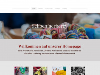 schoenfaerberey.ch Webseite Vorschau