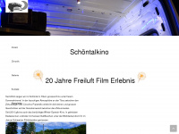 schoentalkino.ch Webseite Vorschau