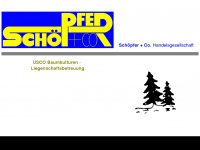 schoepferco.ch Webseite Vorschau