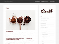 schokolade-wissen.de Webseite Vorschau