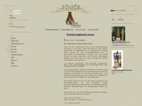 schokoladenbrunnen.de Webseite Vorschau
