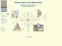 schola-natura.de Webseite Vorschau