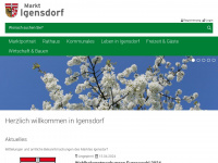 igensdorf.de Webseite Vorschau