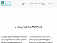 kkv-bund.de Webseite Vorschau