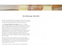 marburger-altenhilfe.de Webseite Vorschau
