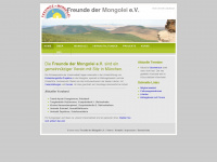 freunde-der-mongolei.de Webseite Vorschau