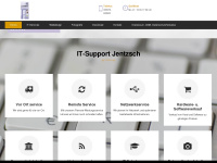 jentzsch-it-support.de Webseite Vorschau