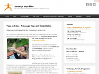 ashtangayogamitte-koeln.de Webseite Vorschau