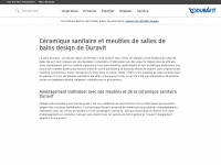 duravit.fr Webseite Vorschau