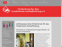 foerderkreis-kinderheim-aschaffenburg.de Webseite Vorschau