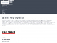 schopfbuehne.ch Webseite Vorschau