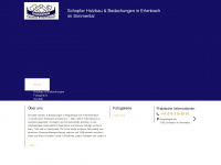 schopfer-holzbau.ch Webseite Vorschau