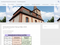 schornweisach-evangelisch.de Webseite Vorschau