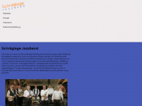 schraeglage-jazzband.de Webseite Vorschau